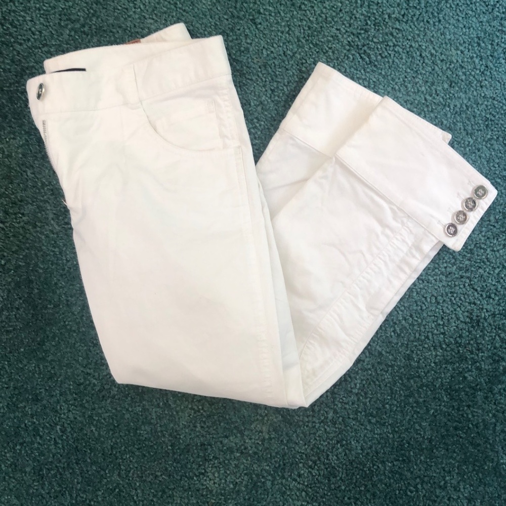 Dolce & Gabbana White Pants Women's - Size 38 W/ Coa - Picture 3 of 9